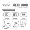 Vozol Gear 7000 Disposable Lush Ice